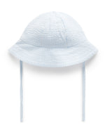 Blue Stripe Sun Hat
