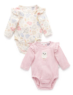 Snowy Owl 2 Pack Bodysuit Set