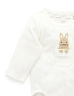 Peekaboo Bunny Bodysuit - Vanilla