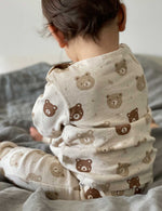 Long Sleeve PJ Set - Sleepy Bear