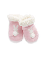Cosy Bunny Socks - Pale Pink