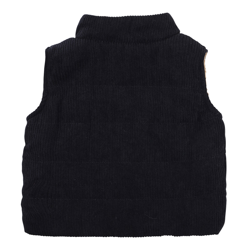 Sherpa Lined Cord Vest