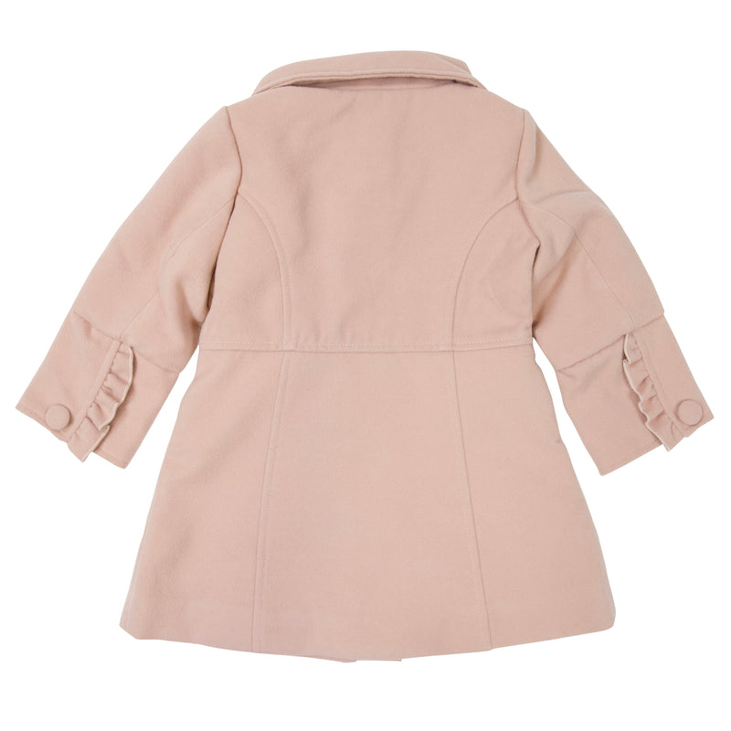 Pink Frill Overcoat