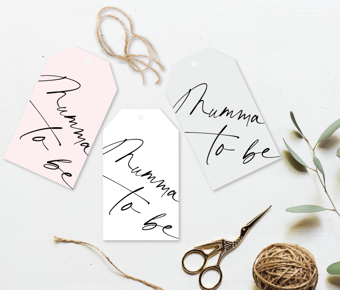 Mumma to be Gift Tag - Signature Collection