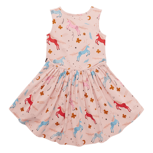 Celestial Drop Waist Dress