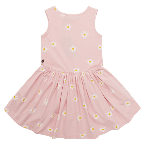 Ditsy Daisy Drop Waist Dress