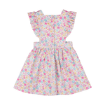 Cream Garden Floral Dress