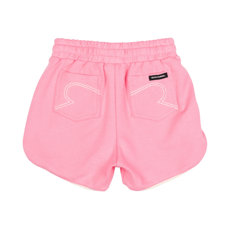 Pink Jogger Shorts