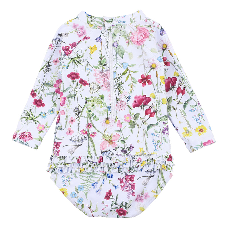 Eden Long sleeve Baby Sunsuit