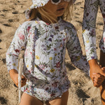 Eden Long sleeve Baby Sunsuit