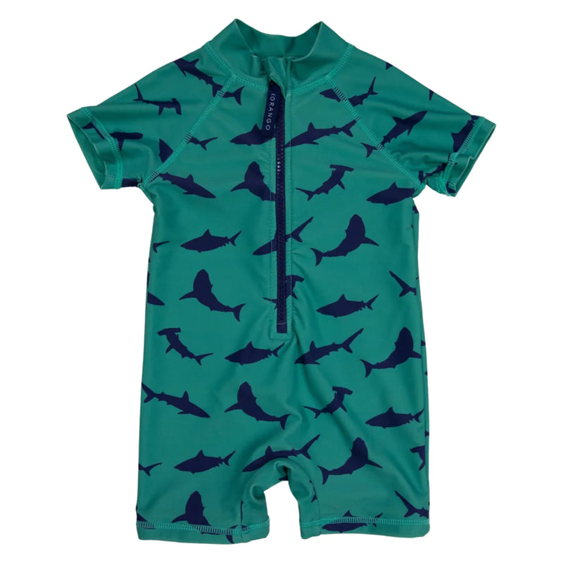 Shark Swimsuit - Green