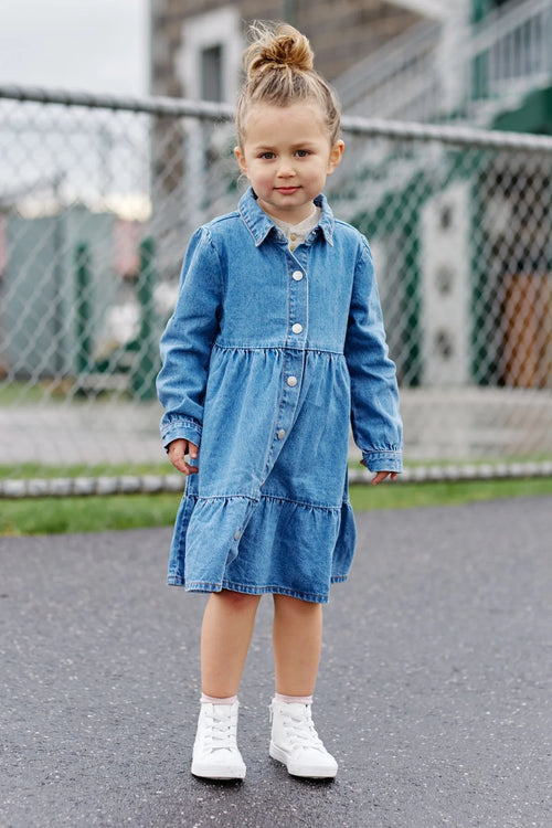 Denim Tired Dress