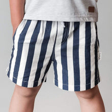 Baby Boys Sonny Short - Navy Stripe