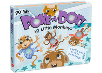 Poke-A-Dot - 10 Little Monkeys