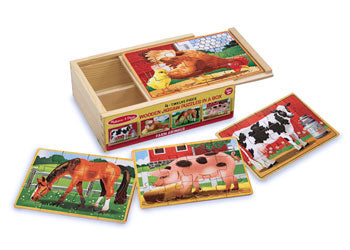 Farm Jigsaw Puzzles In A Box