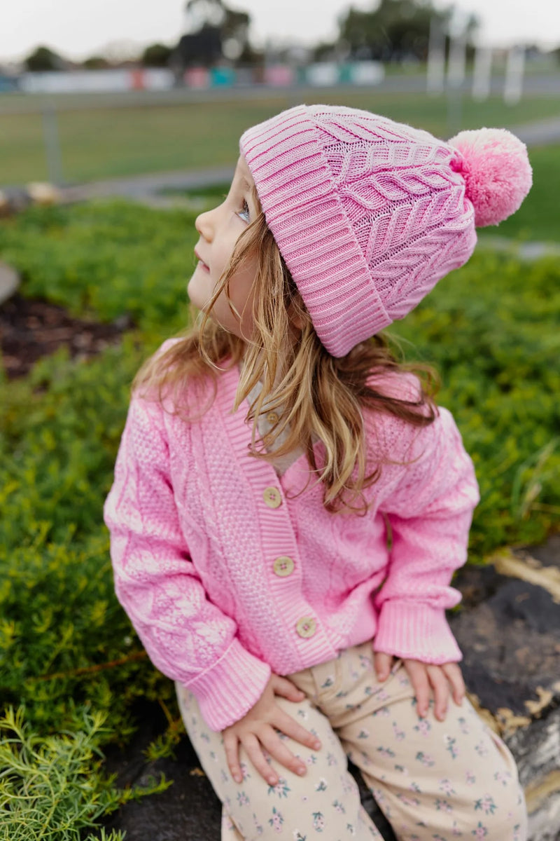 Pink Beanie